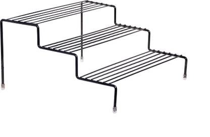 SHIYON Containers Kitchen Rack Iron Space Saving Kitchen Organizer 3 Step (Pack of 1)