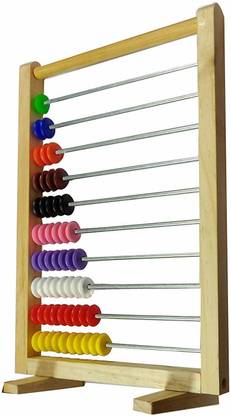 Synlark Wooden Abacus Counting Frame for Kids Increases Concentration and Calculations