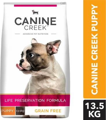 Canine creek dog food