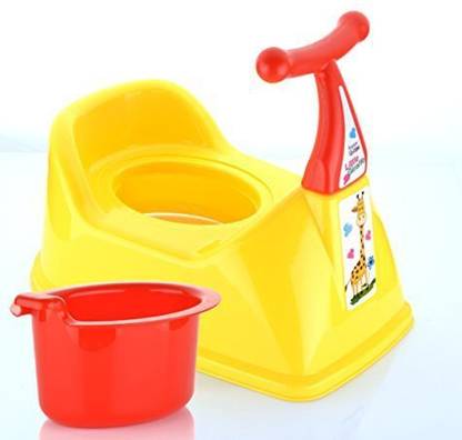 Nabhya Toilet Trainer Baby Potty Seat 1234 Scooter Designed With Removable Bowl & Closing Lid Potty Seat Potty Seat