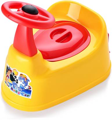 Miss & Chief by Flipkart Toilet Trainer Baby Potty Seat Car Designed With Removable Tray & Closing Lid Potty Seat Potty Seat Potty Seat