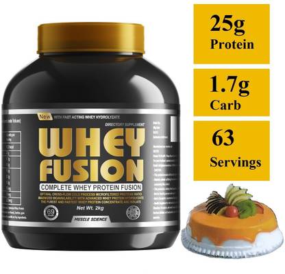 Muscle Science Gold Series Whey Fusion 100% Whey Protein