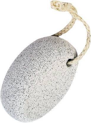 Nyrwana PUMICA Stone SCRUBBER For Body and Foot - Oval Shape, White