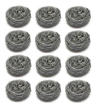 SILVOIRA Stainless Steel Scrubber - Rust Free Scrub Pads - Magnetic Grade - High Corrosion Resistance - Scrub Pad