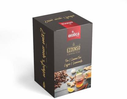 EXOTICA EZZENSO Combo Pack Tea & Coffee Premix - 180 Instant Tea Box