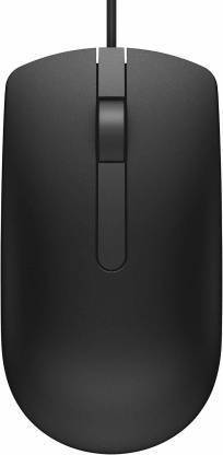 YSHD DELL MS 116 Wired Optical Mouse (USB, Black) Wired Ambidextrous Optical  Gaming Mouse