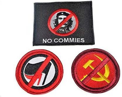 Greater Glory Goods Anti-Communist Patch Bundle/Set. No CommiesChe GuevaraSoviet UnionFight Communism