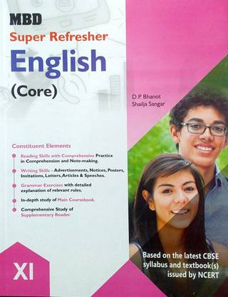 MBD Super Refresher Class 11 English ( Hornbill & Snapshort ) Guide NCERT Taxt Book Exercises And Exeplar Problems With Answars Based On CBSE / NCERT Syllabus