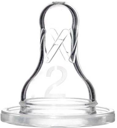 Dr. Brown's 2pk Level 2 Nipple Size 2ct 2pk Level 2 Standard Nipple, 3-6 Months Medium Flow Nipple