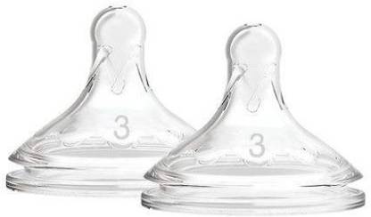 Dr. Brown's Options+ Wide-Neck Baby Bottle Nipple (Level 3) Medium Flow Nipple
