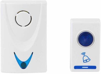 Ab enterprises Door Bell - Dust & Waterproof Plastic Wireless Calling Bell Bell Pull Ends