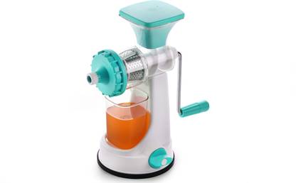 Ganesh Plastic Ganesh Fruit & Vegetable Steel Handle Juicer, Blue Hand Juicer