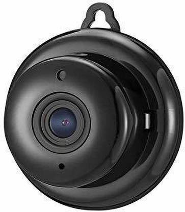 SUPOVISIO Mini Wi-Fi Full HD Spy Camera with Cloud-Based Storage, 2-Way Communication, Night Vision and SD Card Support (Black) Security Camera