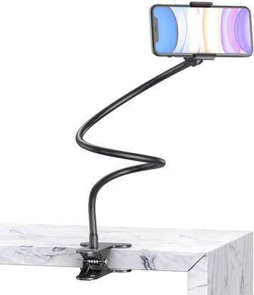 Paramits Adjustable Long Arm Gooseneck Clamp Universal Lazy Mount Flexible Mobile Stand Mobile Holder