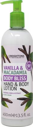 Creightons Body Bliss Vanilla and Macadamia Body Lotion 400ml