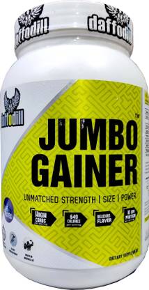 Daffodill Jumbo Gainer Unmatched Strength Size & Power Weight Gainers/Mass Gainers