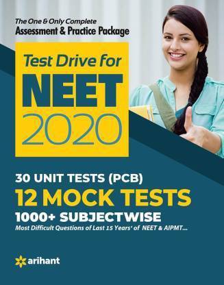 Arihant Test Drive For Neet 12 Mock Tests 2020 English