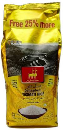 Double Deer Dehraduni Basmati Rice Basmati Rice (Long Grain, Raw)
