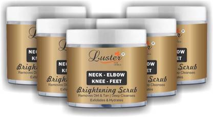 Luster Neck-Elbow & Knee-Feet Brightening  Scrub