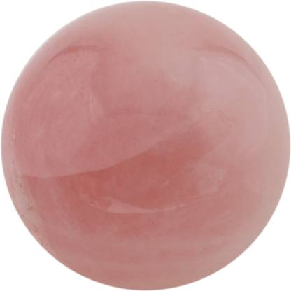 Healing Crystals India Rose Quartz (50-60) MM Sphere Polished Round Crystal Stone