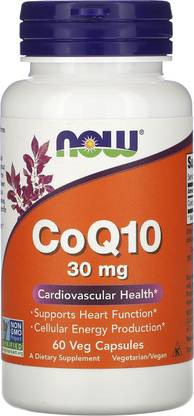 Now Foods Coenzyme Q10 30mg 60 Veg Capsules