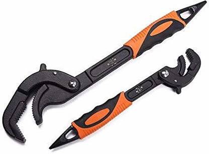 Dedso Universal Multi-functional Quick Snap Wrench Spanner Kit (Pack of 2) Single Sided Combination Wrench