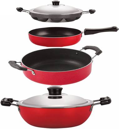 NIRLON FP12_DK(J)_AP12_CS24 Non-Stick Coated Cookware Set