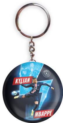HOLA Blue Color Kylian Mbappe Pack of 1 Bottle Opener Key Chain