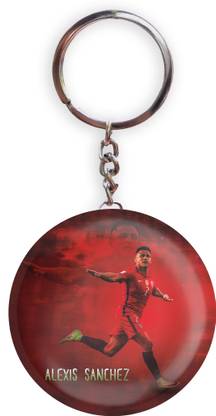 HOLA Red Color Alexis Sanchez Pack of 1 Bottle Opener Key Chain