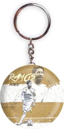 HOLA Brown Color Sergio Ramos Pack of 1 Bottle Opener Key Chain