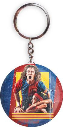 HOLA Red Color Carles Puyol Pack of 1 Bottle Opener Key Chain