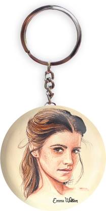 HOLA Yellow Color Harry Potter Emma Watson Pack of 1 Bottle Opener Key Chain