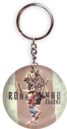 HOLA Grey Color Ronaldinho Gaúcho Pack of 1 Bottle Opener Key Chain