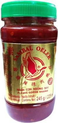 Flying Goose Sambal Oelek Chilli Paste 245g Sauces