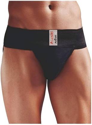 AllsBalls Supporter Black Covered back for Gym/Cricket/Running/Hip Support/Sports/Yoga -XXL Supporter