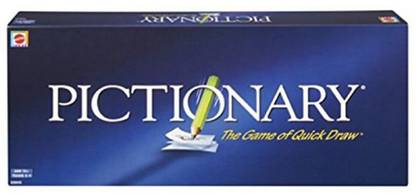 MATTEL 55845 - Pictionary The Game of Quick Draw Board Game Educational Board Games