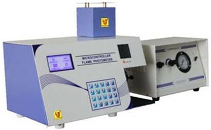Lab Junction LJ-1382 Microprocessor Flame Photometer with Na (Sodium) & K (Potassium) Filters LJ-1382 as per Quality Standards Digital Colorimeter