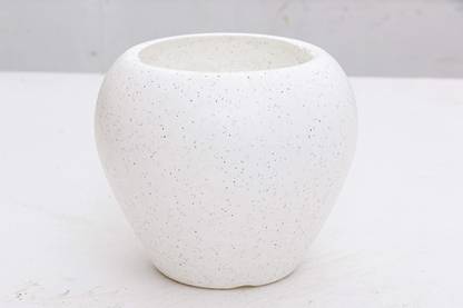 ssk planter Apple Pot White 6 Inch Plant Container Set