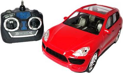 Tiddle Toons Famous Remote Control Car with 4 Way Wireless Remote - Red