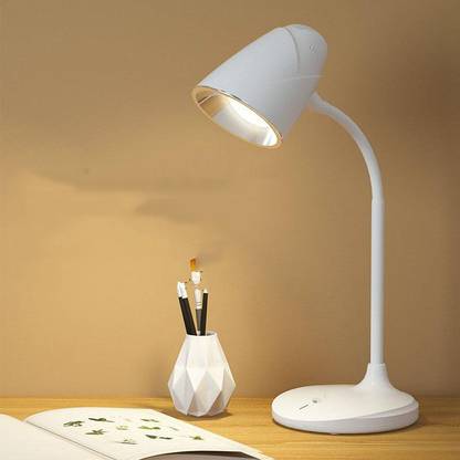 FIRSTLIKE Rechargeable LED Touch On/Off Switch Desk Lamp Children Eye Protection Student Study Reading Dimmer Rechargeable Led Table Lamps USB Charging Study Lamp