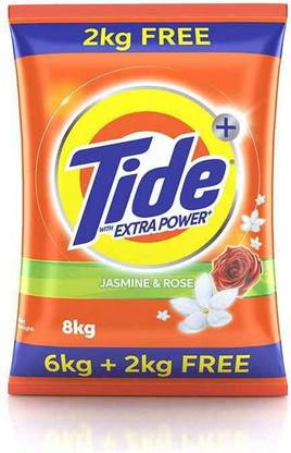 Tide Tie_extra power detergent powder 8kg Detergent Powder
