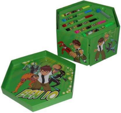 BundelkhandSports Ben 10 Alien Force 46 Pcs Color Box