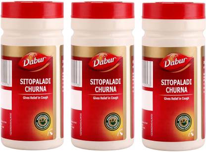 डाबर Sitopaladi Churna for Giving Relief in Cough (Pack of 3)