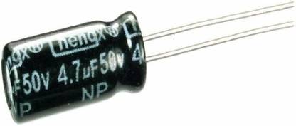 IHC 4.7 uf 50v Electrolytic Capacitor (pack of 25)… Electrolytic Capacitor