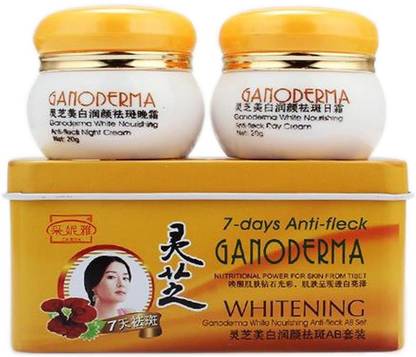 HUASHUZI 7 Days Anti-Fleck Ganoderma Whitening Despeckles Set