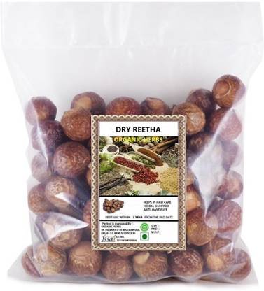 ऑर्गेनिक हर्ब्स DRY REETHA ( Dry Raw Herb ) 200 GM
