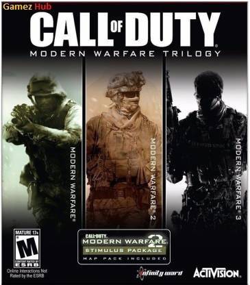 EGAMES Call of Duty Modern Warfare Trilogy Action Adventure Regular Single Player PC Game (Regular)