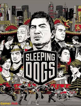Gamez Hub Sleeping Dogs Action Adventure Limited Single Player PC Game (Limited)