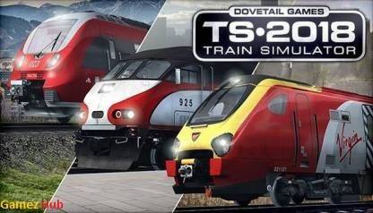 Gamez Hub Train Simulator 2018 Simulation Exclusive Single Player PC Game (Exclusive)