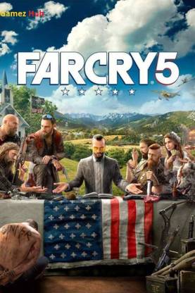 EGAMES Far Cry 5 Action Adventure Standard Edition Single Player PC Game